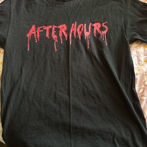 Exclusive VLONE X the weekend  Black 'After Hours' Graphic T-Shirt